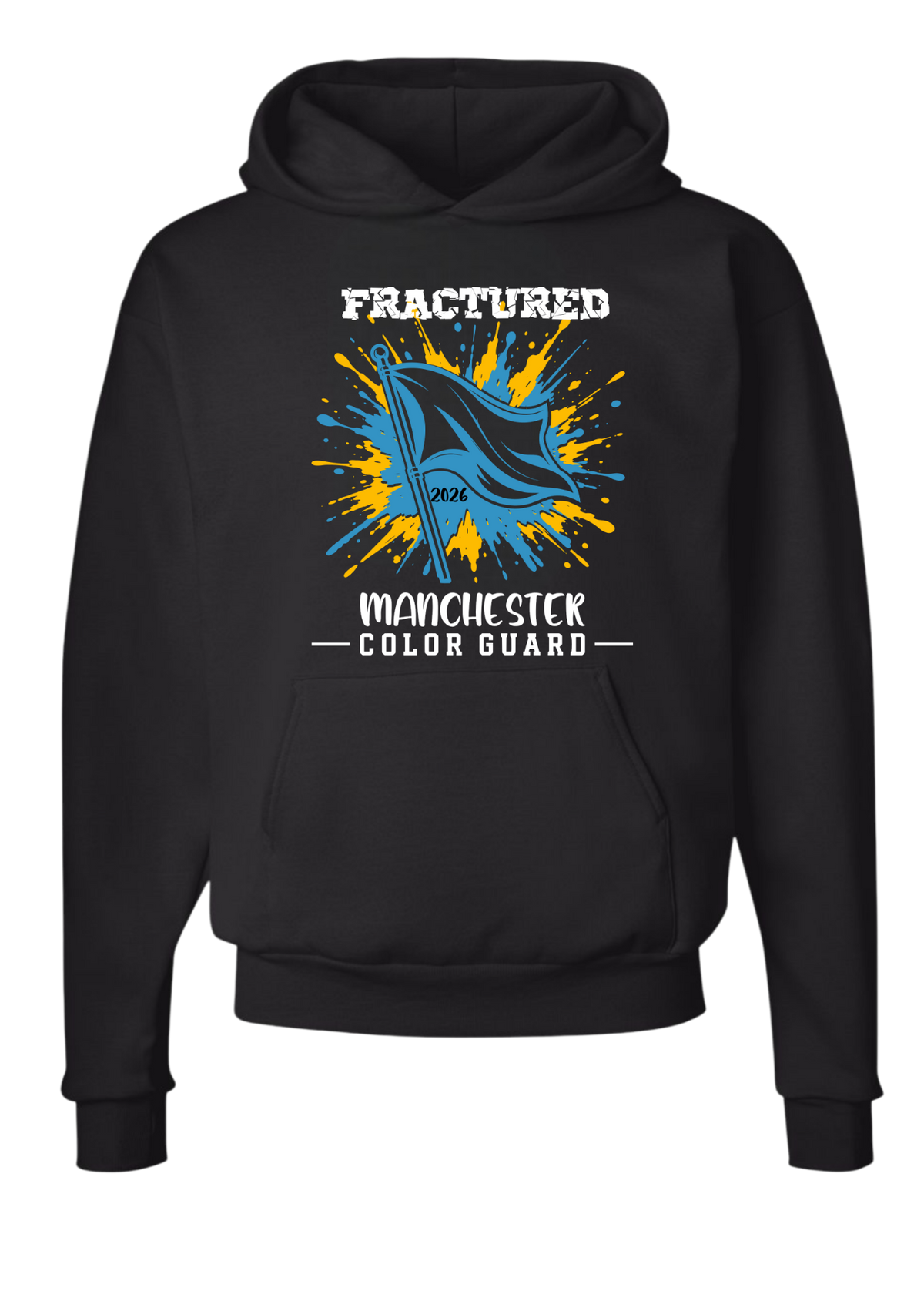 Color Guard Fractured Show Hoodie