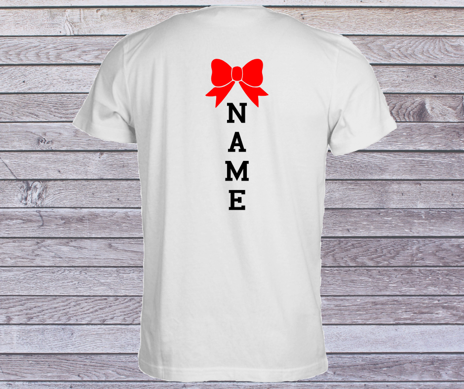 Cheerleader Tee with Name